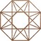 Ekena Millwork Guardian Wood Fretwork Pierced Ceiling Medallion, Walnut, 34"OD x 13 1/4"ID x 3/8"T CMWP34X34X0375GDWA - alternate 1
